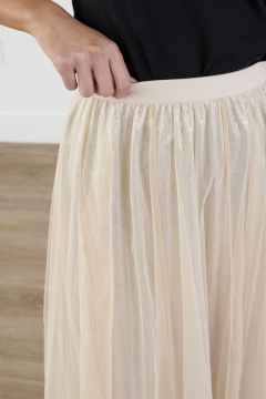Tulle Midi Skirt